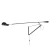 Lampa ścienna techniczna ruchoma MOVE S czarna 135 cm DI-AR-045-PT black - Step Into Design